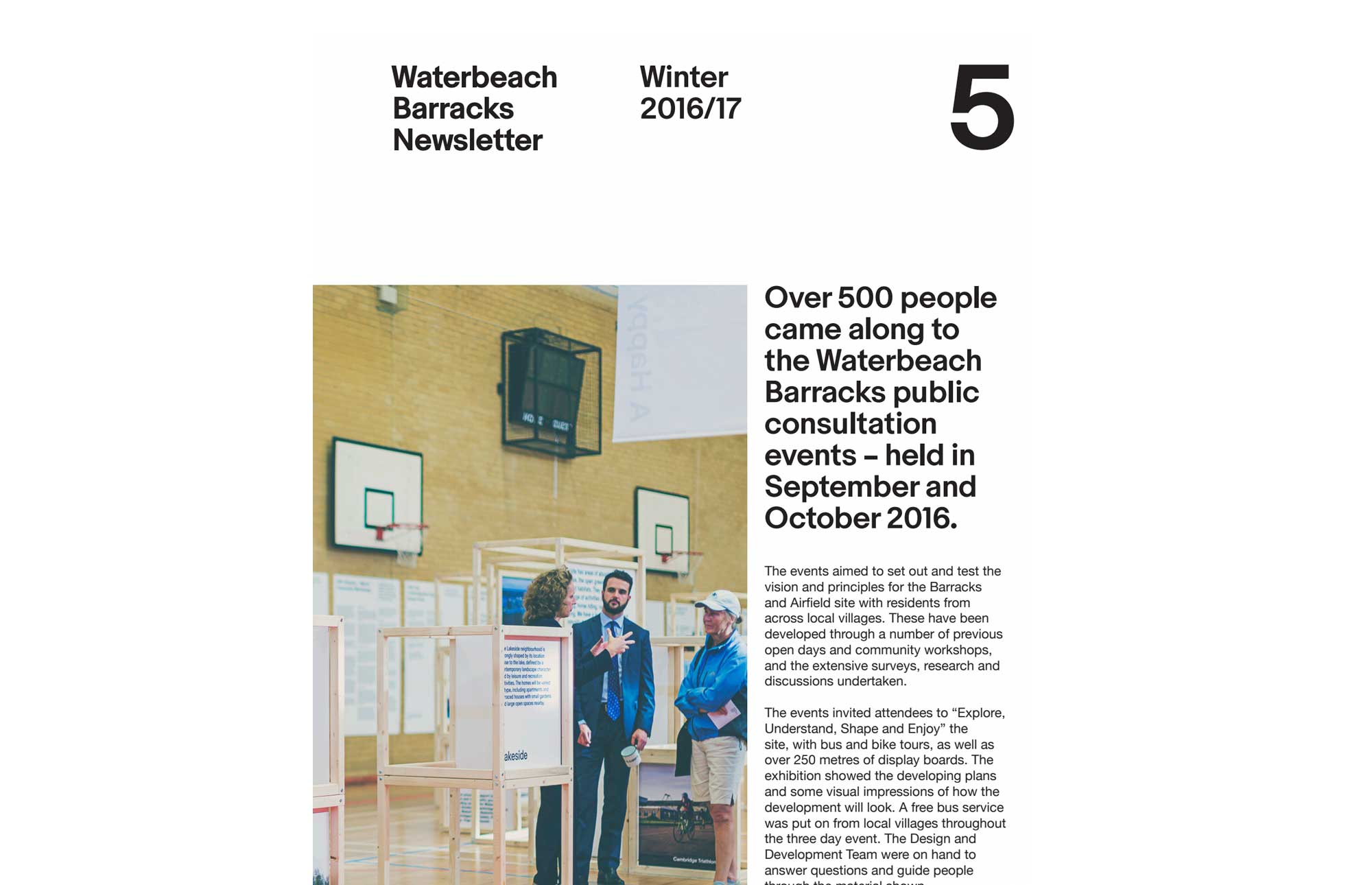 Featured image for “Waterbeach Barracks Newsletter Winter 2016/17”