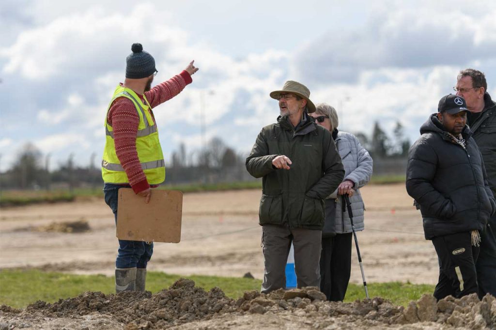 archeology open weekend at Waterbeach